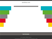 Tablet Screenshot of darkblue.com
